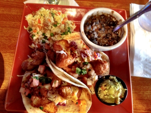 Fish Tacos -- the best! 